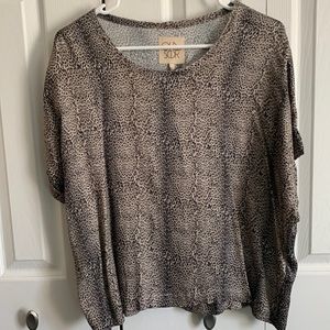 Chaser LA Leopard Blouse